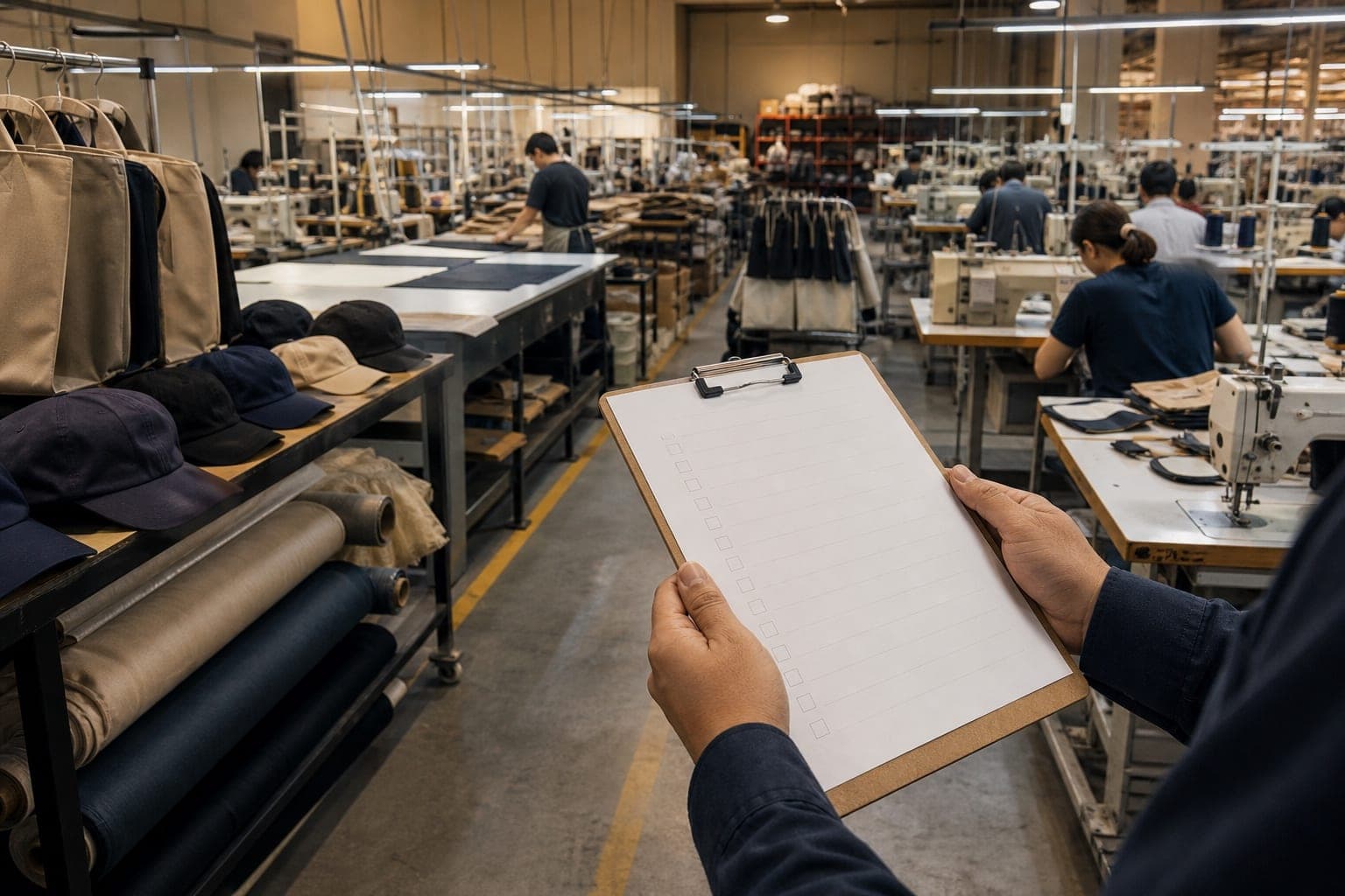 How to Audit a Bag & Hat Factory: A Buyer's Guide to Avoiding Costly Mistakes