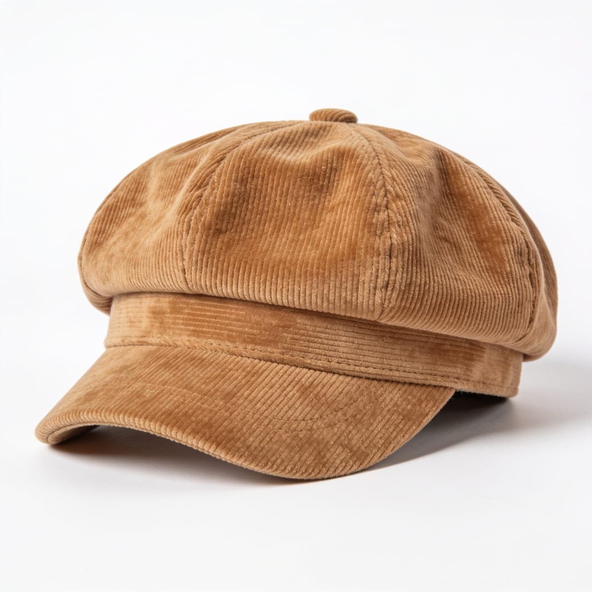 Corduroy Newsboy Cap