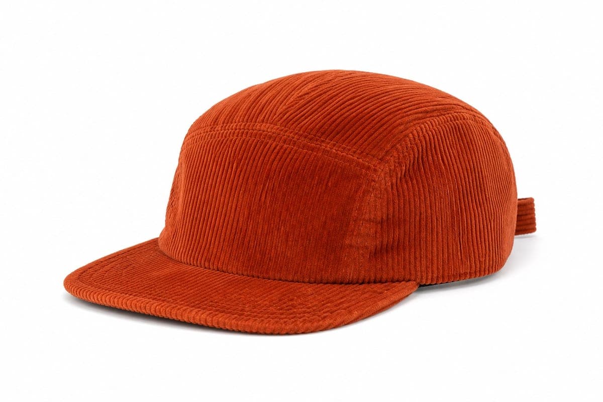 Corduroy 5-Panel Camp Cap