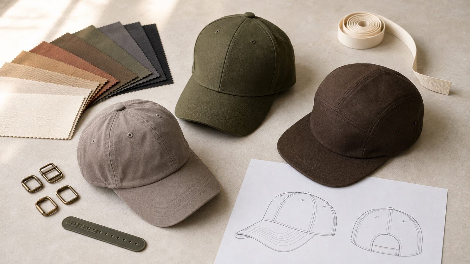 How to Spec a Custom Hat: Panels, Profile, Closure, Fabric and Branding