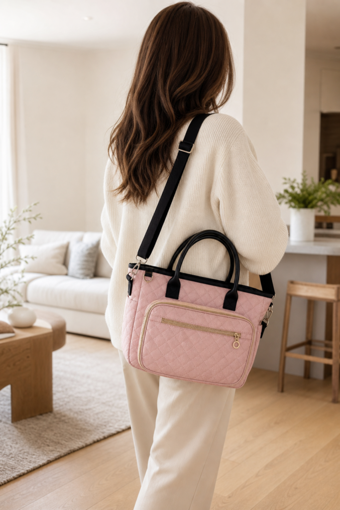 mom bag lifestyle